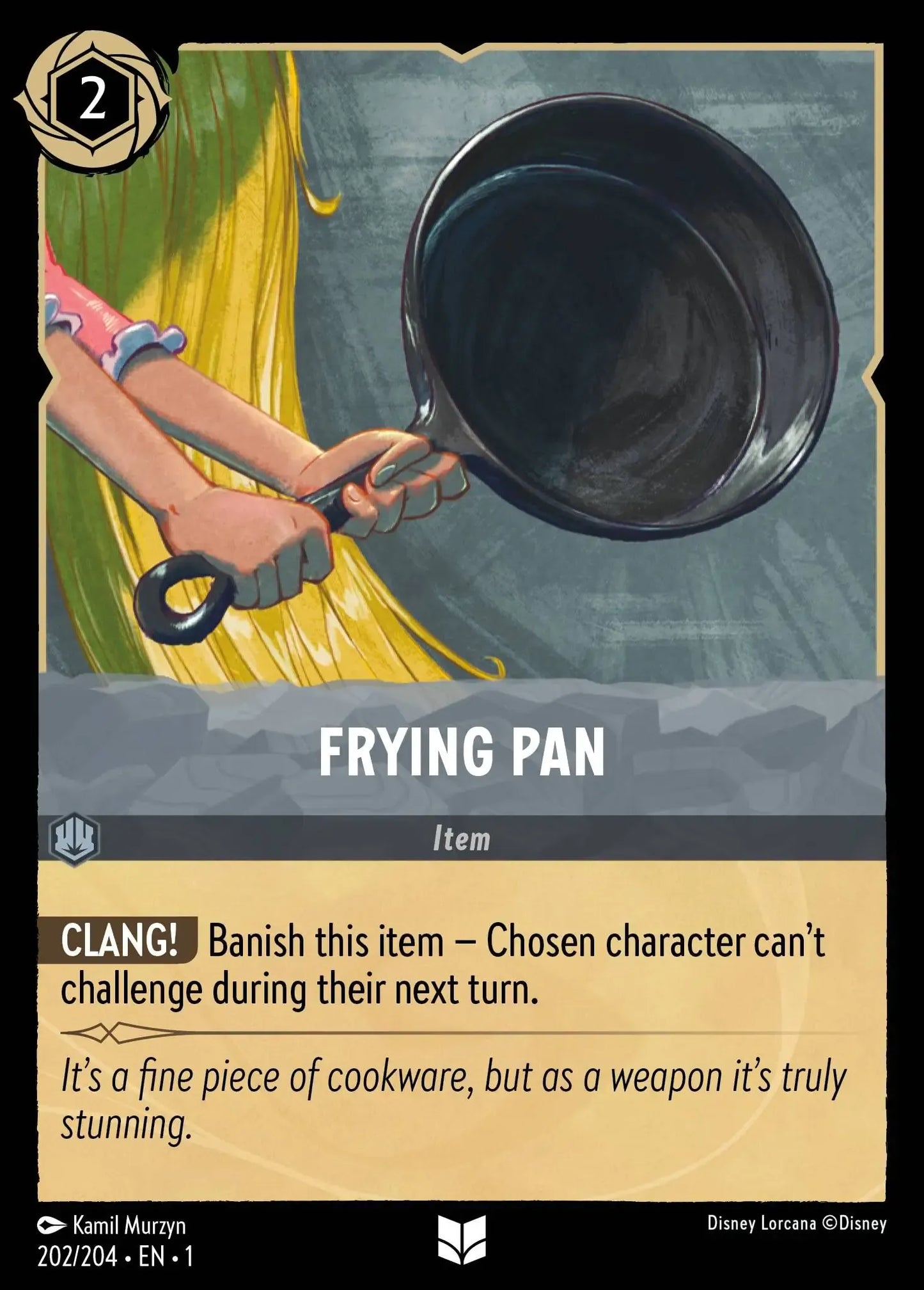 (202) Lorcana The First Chapter Single: Frying Pan Uncommon