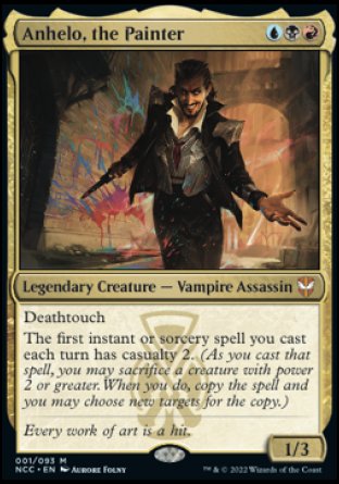 (001) Magic The Gathering Commander: Streets of New Capenna Single: Anhelo, the Painter Mythic