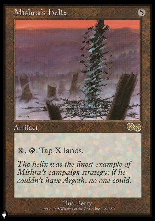 (302) Magic The Gathering The List Single: Mishra's Helix Rare
