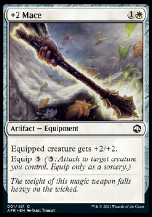 (001) Magic The Gathering Adventures in the Forgotten Realms Single: +2 Mace Common