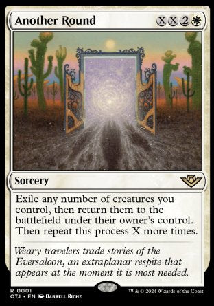 (001) Magic The Gathering Outlaws of Thunder Junction Single: Another Round Rare