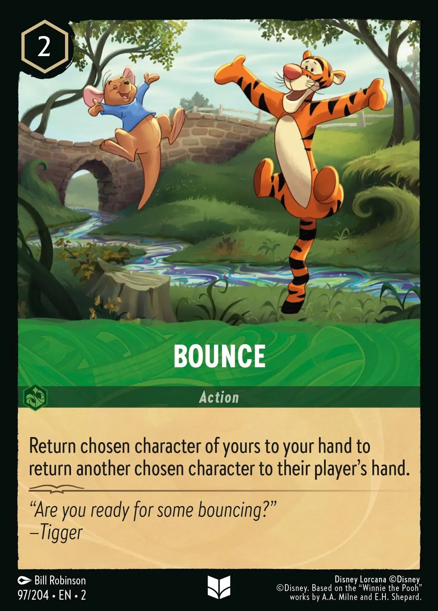 (097) Lorcana Rise of the Floodborn Single: Bounce Uncommon