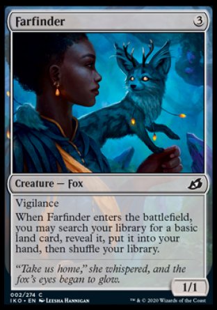 (002/274) Magic The Gathering Ikoria: Lair of Behemoths Single: Farfinder Holo Common