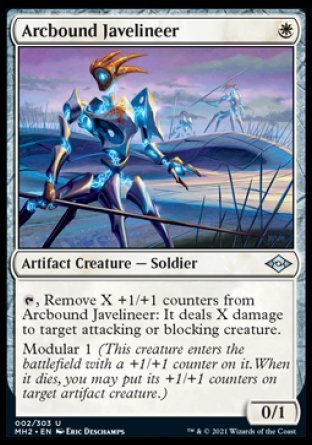 (002) Magic The Gathering Modern Horizons 2 Single: Arcbound Javelineer Uncommon