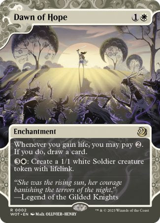 (002) Magic The Gathering Enchanting Tales Single: Dawn of Hope Rare