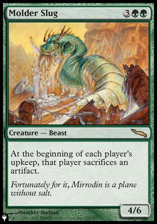(125) Magic The Gathering The List Single: Molder Slug Rare