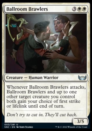 (003) Magic The Gathering Streets of New Capenna Single: Ballroom Brawlers Holo Uncommon