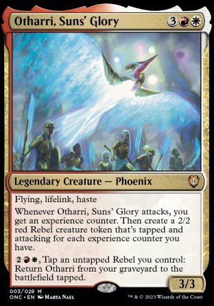 (003) Magic The Gathering Commander: Phyrexia: All Will Be One Single: Otharri, Suns' Glory Mythic