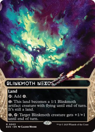 (003) Magic The Gathering Stellar Sights Single: Blinkmoth Nexus (V.1) Holo Rare
