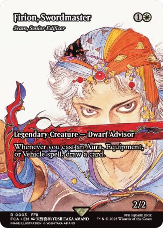 (003) Magic The Gathering Magic: The Gathering - FINAL FANTASY Through the Ages Single: Sram, Senior Edificer Rare