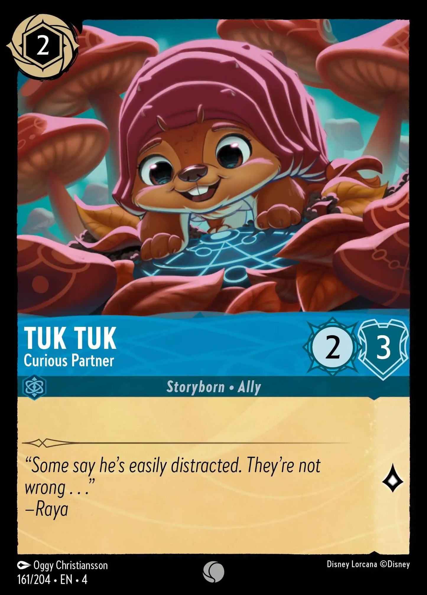 (161) Lorcana Ursula's Return Single: Tuk Tuk - Curious Partner Common