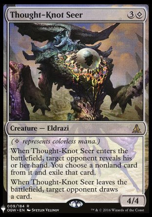 (009) Magic The Gathering The List Single: Thought-Knot Seer Rare