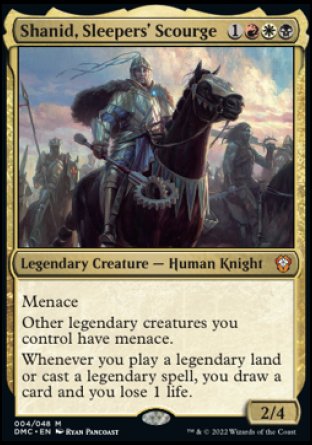 (004) Magic The Gathering Commander: Dominaria United Single: Shanid, Sleepers' Scourge Mythic