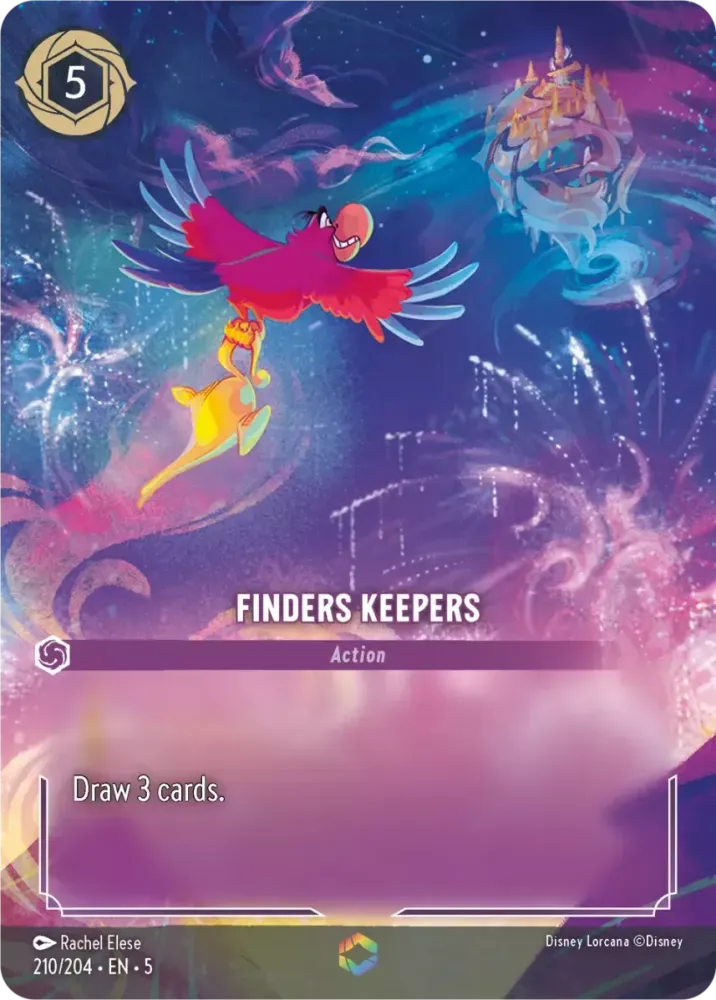 (210) Lorcana Shimmering Skies Single: Finders Keepers (V.2) Enchanted