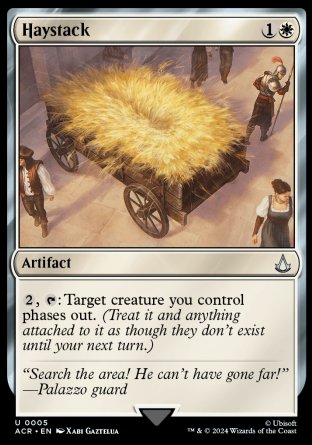 (005) Magic The Gathering Universes Beyond: Assassin's Creed Single: Haystack Holo Uncommon