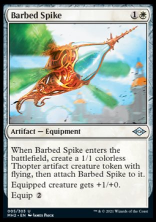 (005) Magic The Gathering Modern Horizons 2 Single: Barbed Spike Uncommon