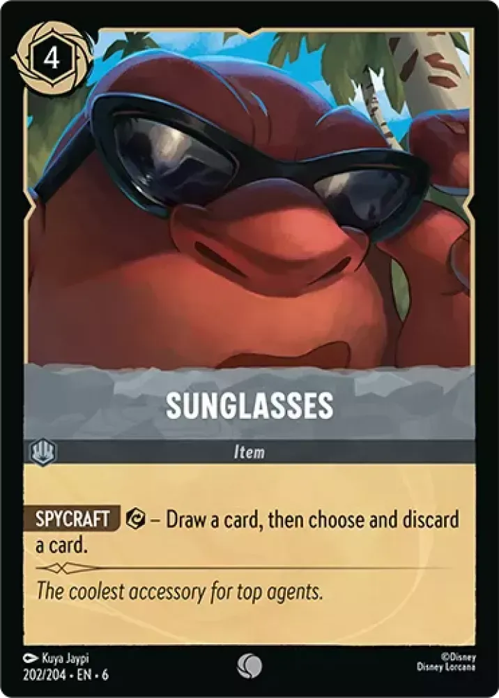 (202) Lorcana Azurite Sea Single: Sunglasses Common
