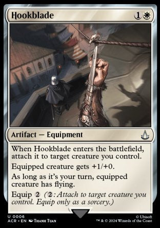 (006) Magic The Gathering Universes Beyond: Assassin's Creed Single: Hookblade Holo Uncommon