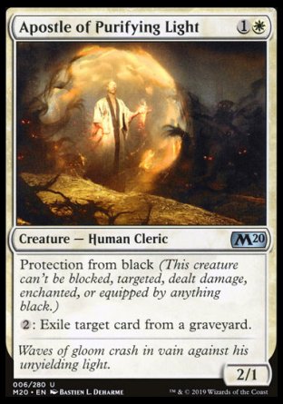 (006/280) Magic The Gathering Core 2020 Single: Apostle of Purifying Light Holo Uncommon