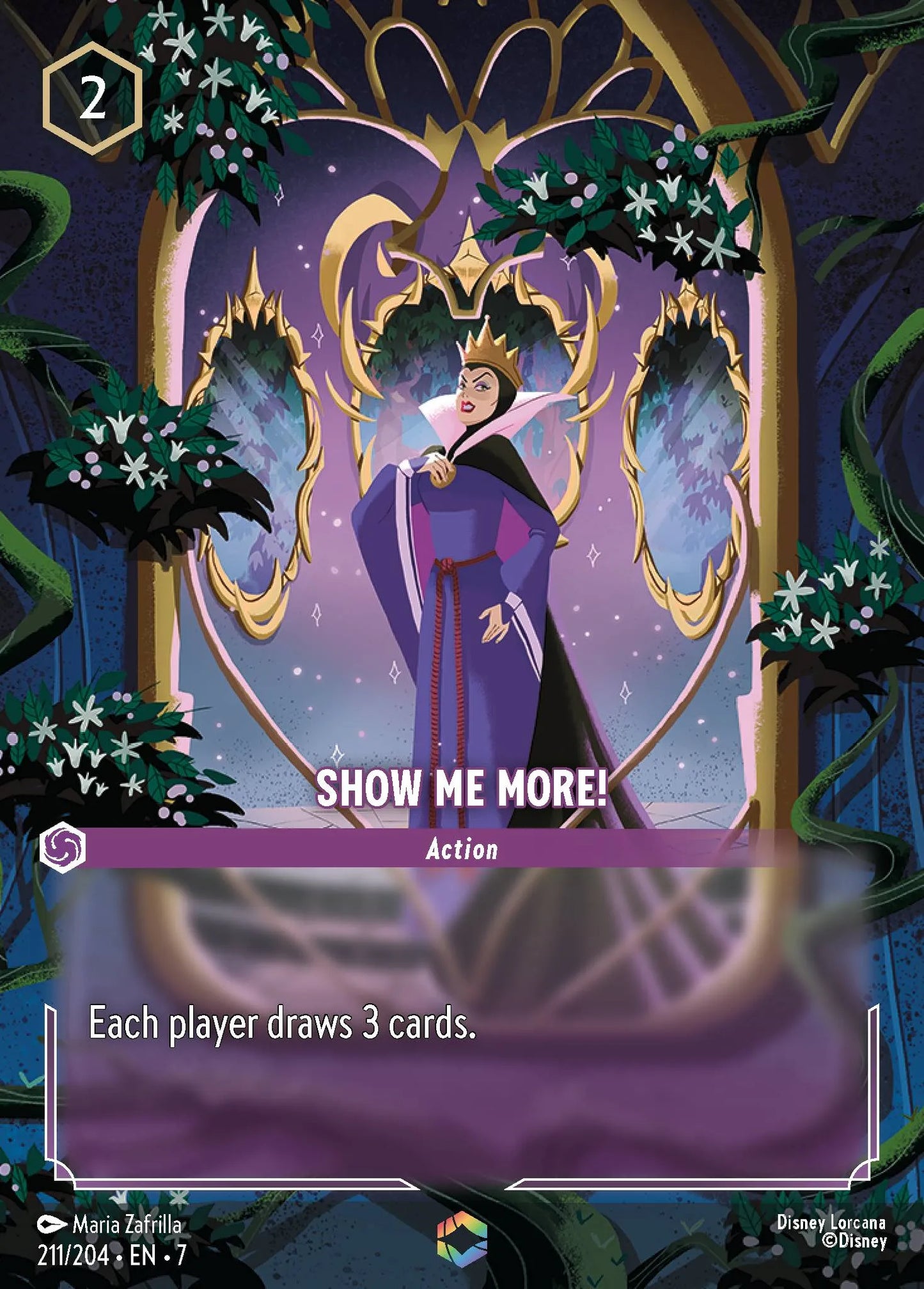 (211/204) Lorcana Archazia's Island Single: Show Me More! (V.2) Enchanted