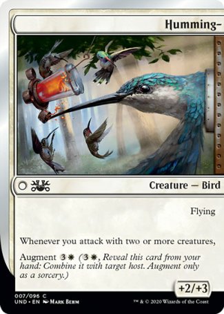 (007/096) Magic The Gathering Unsanctioned Single: Humming- Common