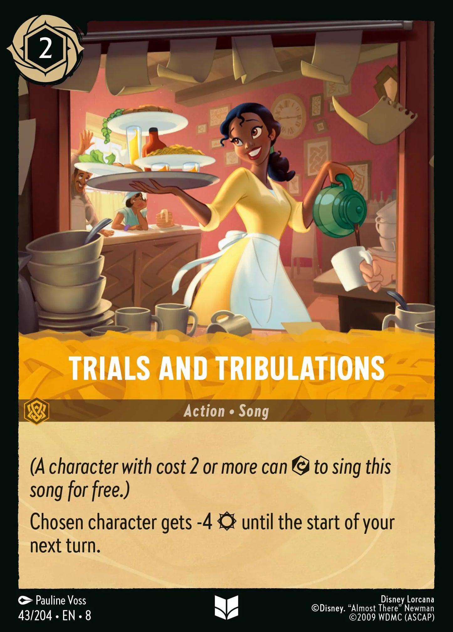 (043/204) Lorcana Reign of Jafar Single: Trials and Tribulations Uncommon
