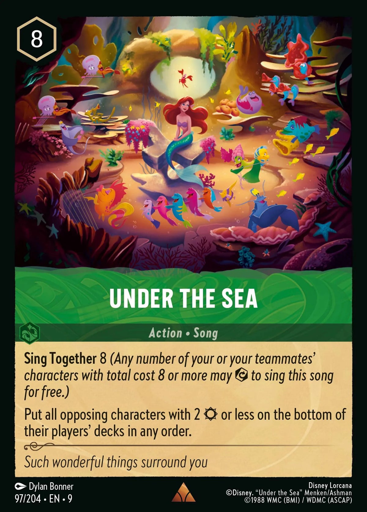 (097/204) Lorcana Fabled Single: Under the Sea Holo Rare
