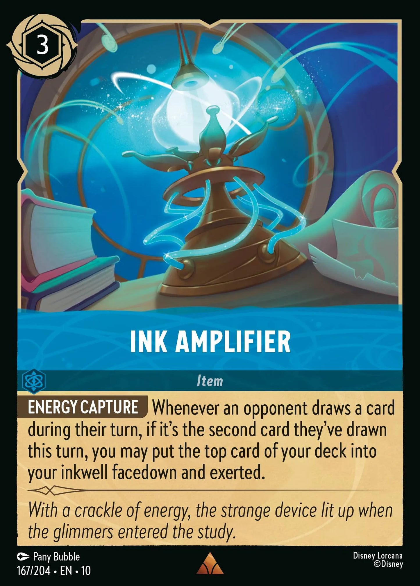 (167/204) Lorcana Whispers in the Well Single: Ink Amplifier Rare