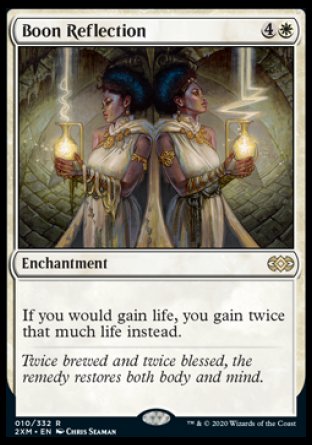 (010/332) Magic The Gathering Double Masters Single: Boon Reflection Rare
