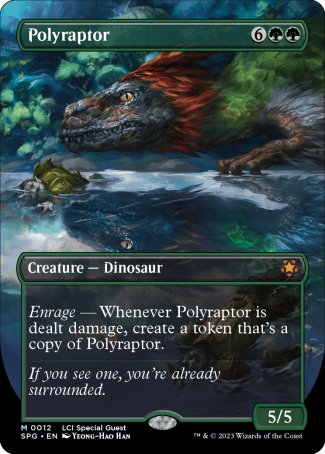 (012) Magic The Gathering Special Guests Single: Polyraptor Holo Mythic