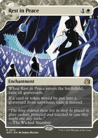 (012) Magic The Gathering Enchanting Tales Single: Rest in Peace Holo Rare