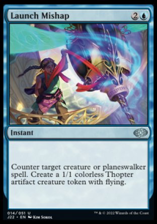 (014) Magic The Gathering Jumpstart 2022 Single: Launch Mishap Uncommon