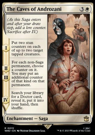 (015) Magic The Gathering Universes Beyond: Doctor Who Single: The Caves of Androzani Holo Rare