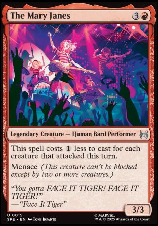 (015) Magic The Gathering Magic: The Gathering | Marvel's Spider-Man: Eternal Single: The Mary Janes Uncommon