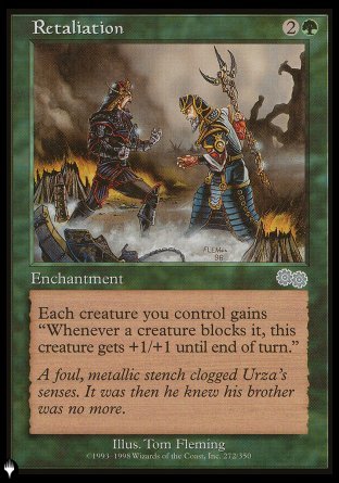 (272) Magic The Gathering The List Single: Retaliation Uncommon