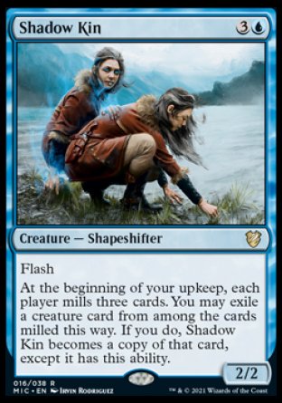 (016) Magic The Gathering Commander: Innistrad: Midnight Hunt Single: Shadow Kin (V.1) Rare