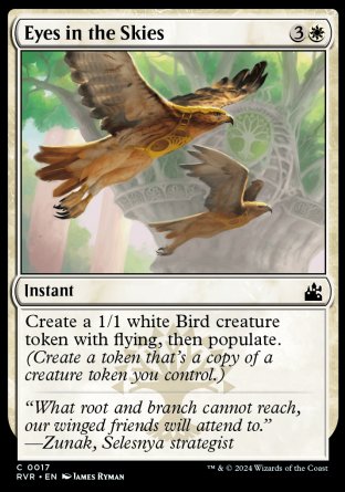 (017) Magic The Gathering Ravnica Remastered Single: Eyes in the Skies Common