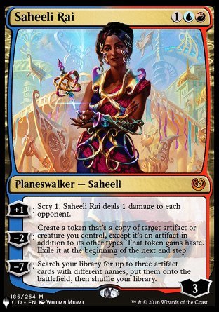 (186) Magic The Gathering The List Single: Saheeli Rai Mythic