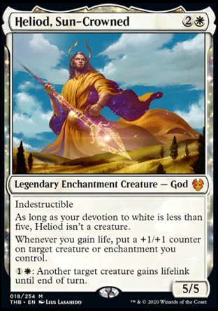 (017/254) Magic The Gathering Theros Beyond Death Single: Glory Bearers Holo Common