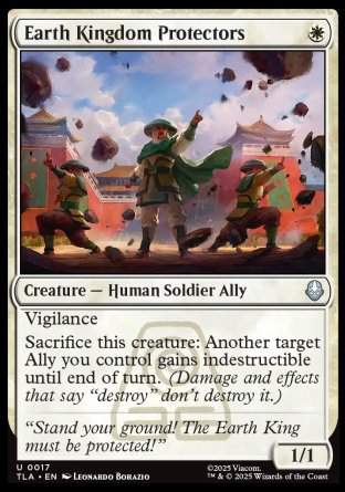 (017) Magic The Gathering Magic: The Gathering | Avatar: The Last Airbender Single: Earth Kingdom Protectors Uncommon