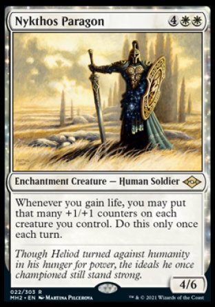 (022) Magic The Gathering Modern Horizons 2 Single: Nykthos Paragon Rare