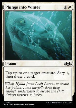 (022) Magic The Gathering Wilds of Eldraine Single: Plunge into Winter Common