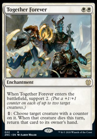 (022) Magic The Gathering Commander: Zendikar Rising Single: Together Forever Rare