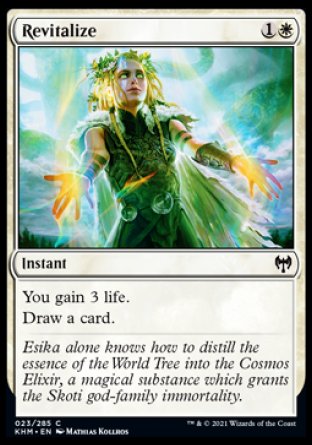 (023/285) Magic The Gathering Kaldheim Single: Revitalize Holo Common