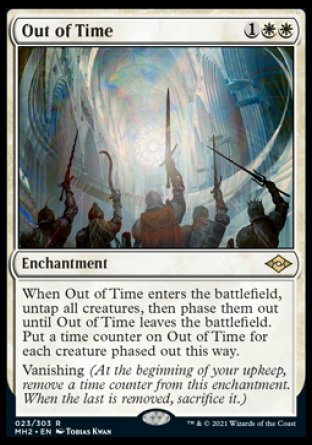 (023) Magic The Gathering Modern Horizons 2 Single: Out of Time Rare