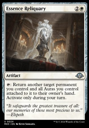 (024) Magic The Gathering Modern Horizons 3 Single: Essence Reliquary Holo Uncommon