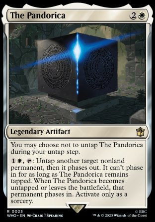(025) Magic The Gathering Universes Beyond: Doctor Who Single: The Pandorica Holo Rare