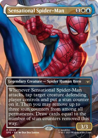 (025) Magic The Gathering Magic: The Gathering | Marvel's Spider-Man: Eternal Single: Sensational Spider-Man Rare