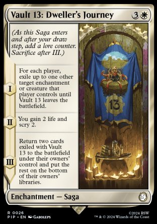 (026) Magic The Gathering Universes Beyond: Fallout Single: Vault 13: Dweller's Journey Rare