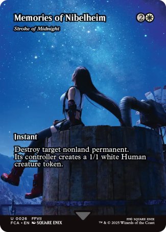 (026) Magic The Gathering Magic: The Gathering - FINAL FANTASY Through the Ages Single: Stroke of Midnight Holo Uncommon